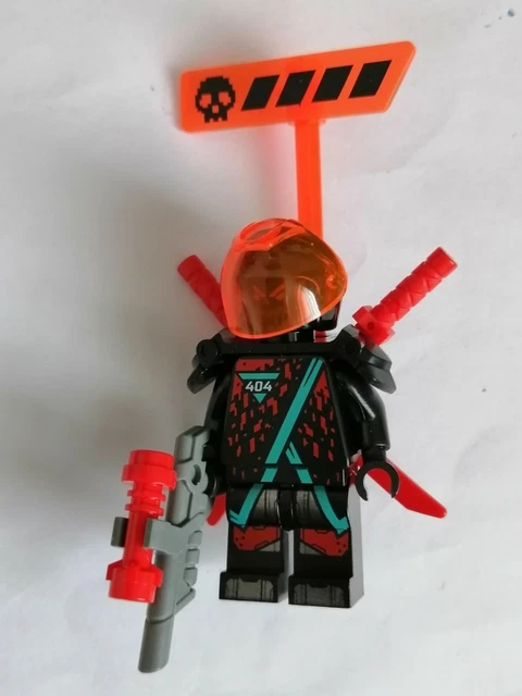 GENUINE LEGO NINJAGO Prime Empire Red Visor 404 Torso Figure - Main Image
