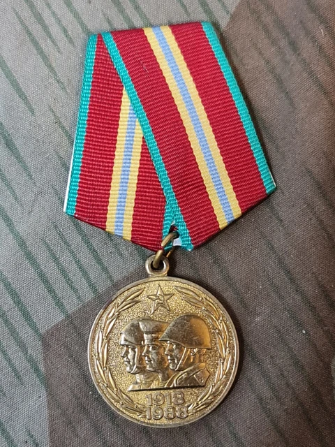 SOVIET UNION JUBILEE Medal 70 Years of the Armed Forces of the USSR £10 ...