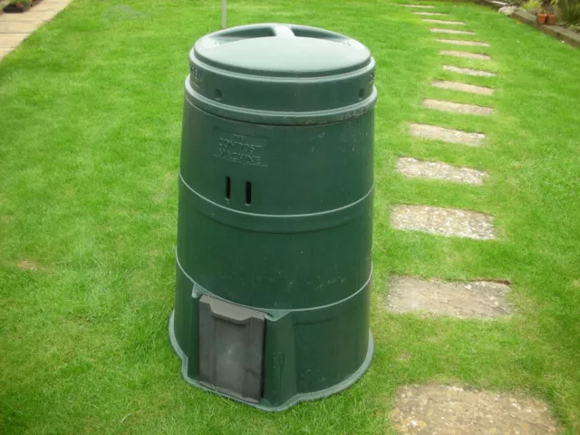 plastic garden compost bin