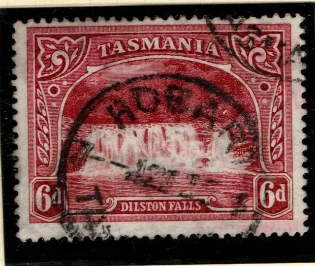 Australia Tasmania 1899 1900 6d Pictorial SG236 Used see note