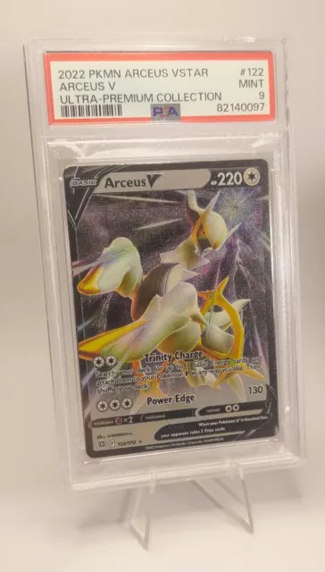 Pokemon Arceus V 122/172 Ultra Premium Collection Metal Promo ENG - PSA 9 - Mint 3