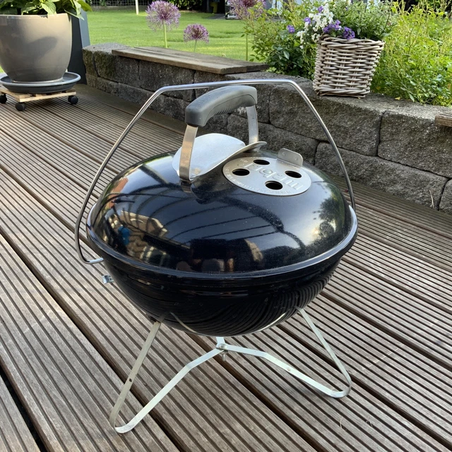 Weber Smokey Joe Premium Holzkohlegrill 37cm- Schwarz