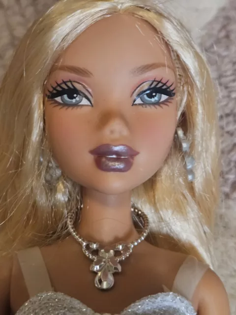 Barbie My Scene Club Disco Kennedy Doll Dressed Top Heart Skirt Silver Boot Rare
