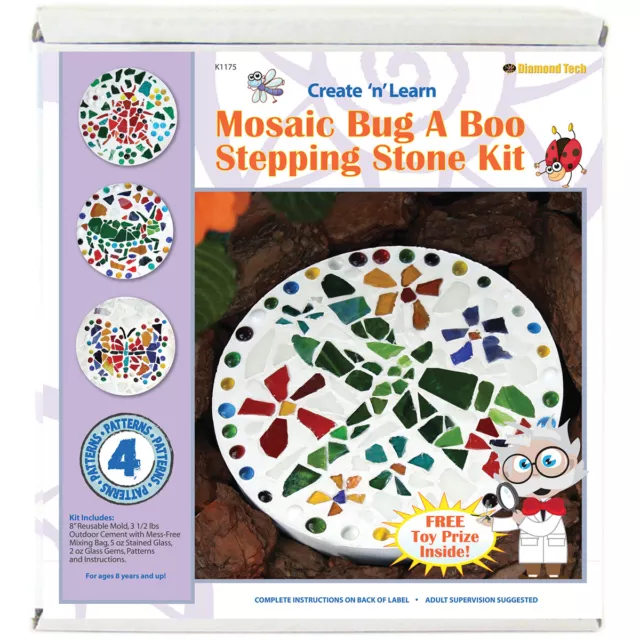 Mosaic Stepping Stone Kit Bug A Boo