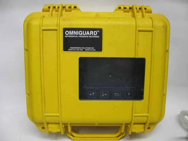 Omniguard 5(?) manometer differential pressure recorder free ship