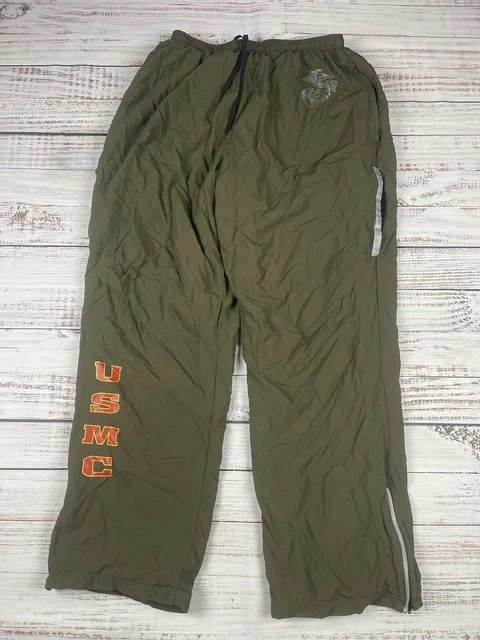 Men's Size Medium Short USMC Marine Running Reflective Pants EUC