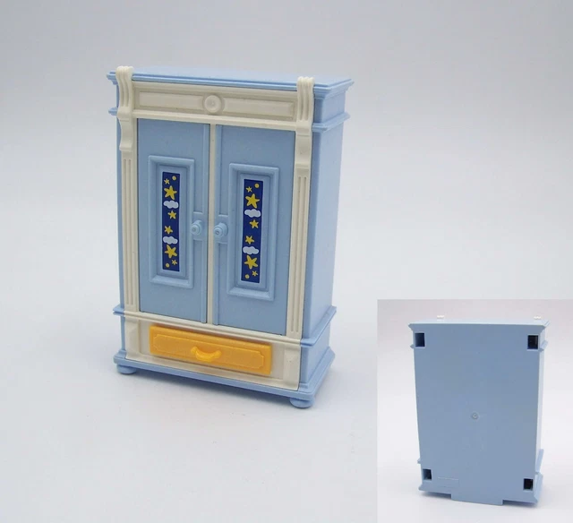 Coiffeuse + Armoire PLAYMOBIL (réf. 2053) - Meuble Pour Maison/chambre, Occasion