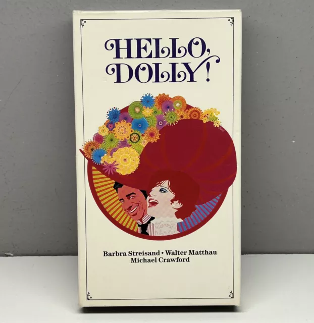 Hello, Dolly! VHS 1984 Video Tape CBS FOX Barbara Streisand BUY 2 GET 1 FREE!