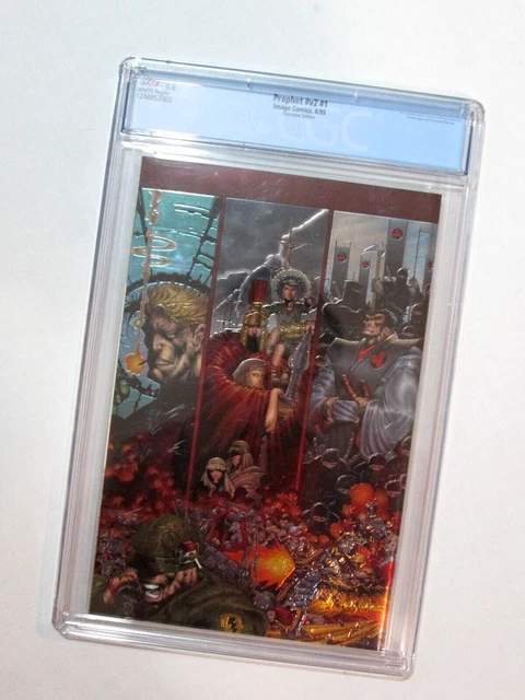PROPHET # 1  #V2 1 CHROMIUM COVER Stepphen PLATT   1995 iMage CGC 9.8 comic book 7