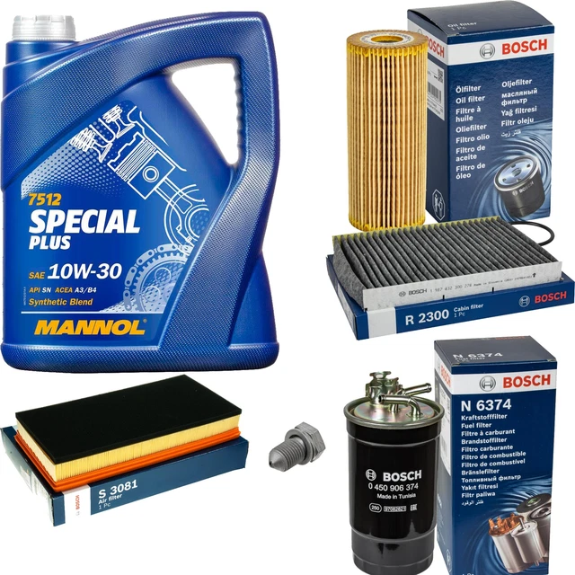 MAHLE Inspektionspaket 5 L MANNOL 5W-30 Energy Premium Für KIA Picanto