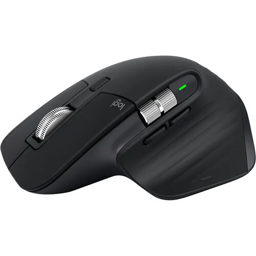 Logitech - MX Master 3S Wireless Laser Mouse - Black - VG - READ