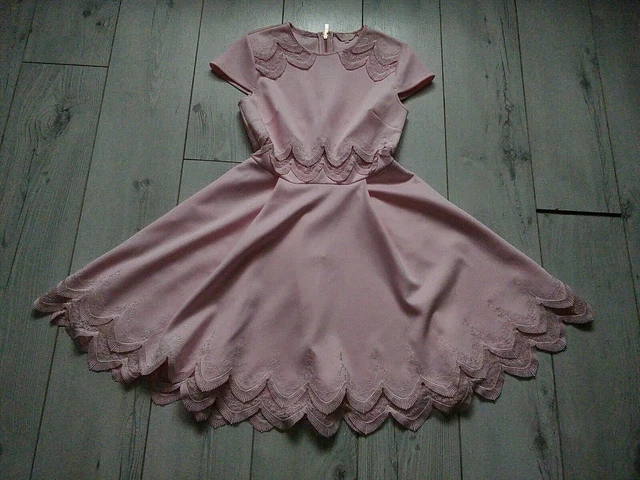 Ted baker hotsell rehanna dress pink
