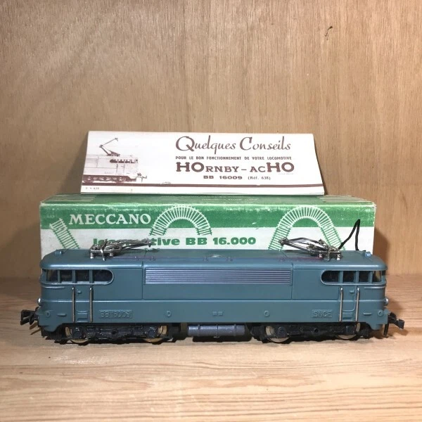Locomotive Hornby BB 16009 échelle HO - Occasion Avec éclairage (un Côté) - Bon état