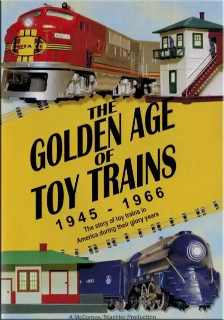 Golden Age of Toy Trains 1945-1966 DVD NEW Lionel American Flyer Kusan tinplate