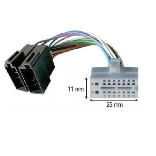 Cable adaptateur ISO autoradio CLARION CZ202E CZ202EG CZ202ER CZ301 CZ302E