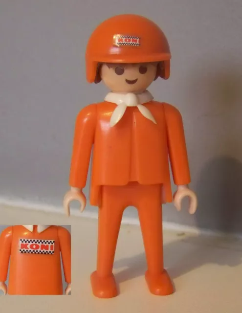 PLAYMOBIL (S312) RACING - Pilote Voiture Rallye 3524 Vintage