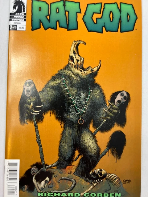RAT GOD #2 - Dark Horse Comics - 2015 - Mar - Excellent Condition - Rare Comic!