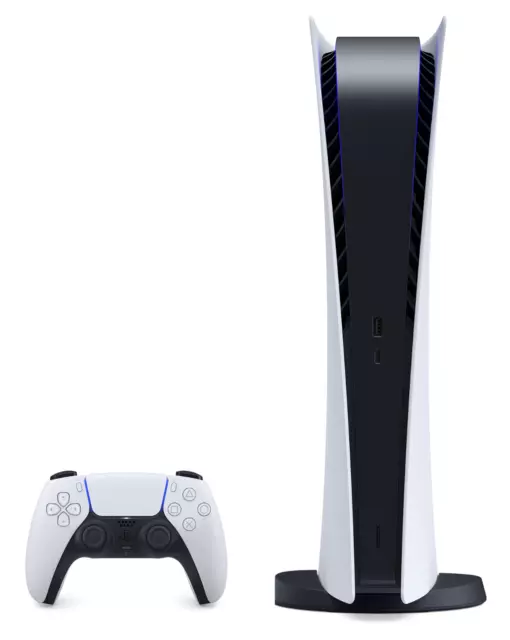 SONY PLAYSTATION 5 PS5 Console 825GB Digital Edition White Nouveau