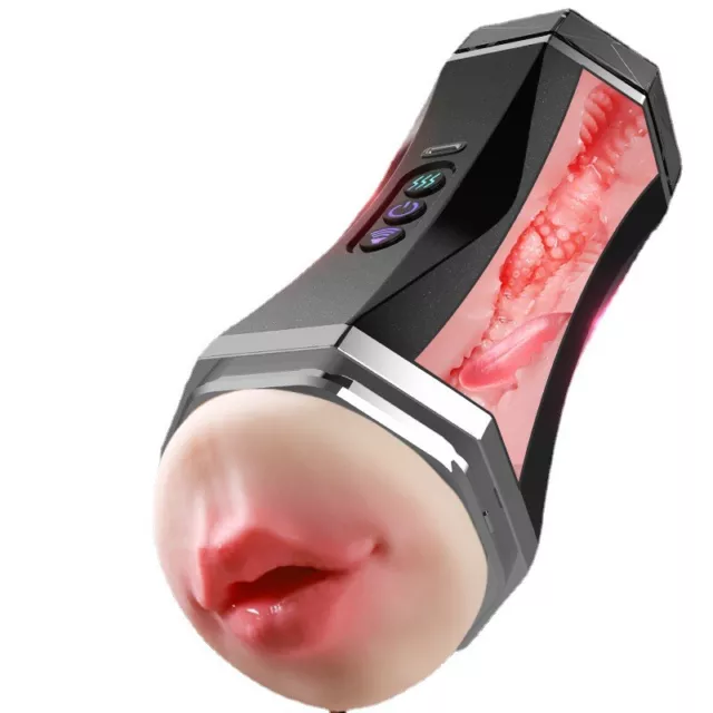 4D Handsfree Male Masturbaters Automatic Sucking Cup Blowjob Stroker Sex Toys