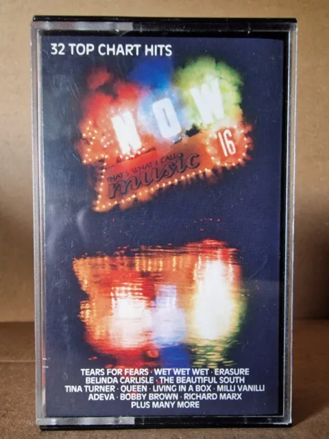 Now That's What I Call Music 16 Double Cassette Album