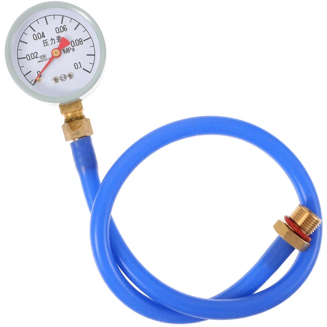 Tester gas di scarico auto rilevatore emissioni auto contropressione gas di scarico lista di controllo