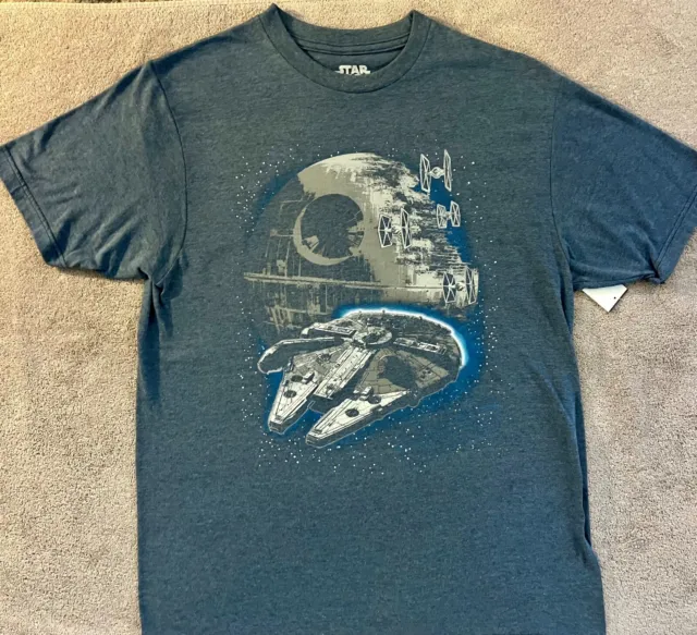 Star Wars - Millenium Falcon - Mens Graphic T-Shirt - Size Small & Medium - New