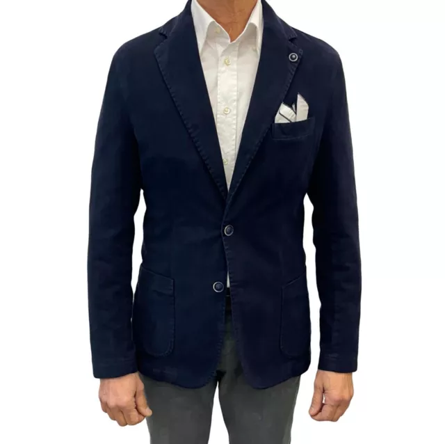 Giacca Uomo Elegante Casual Blazer Invernale Slim Fit Made in Italy Sartoriale 3