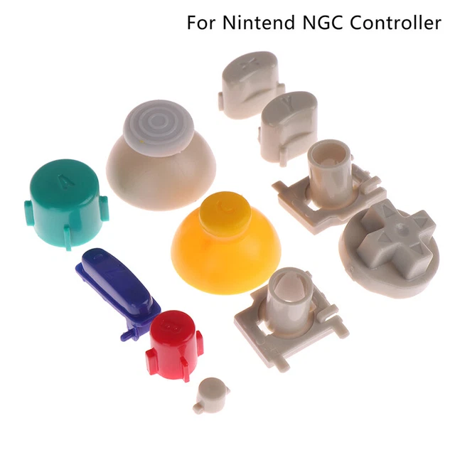 NGC Full Set Buttons L R Right Left Trigger Buttons D-Pad ABXY Buttons KKE