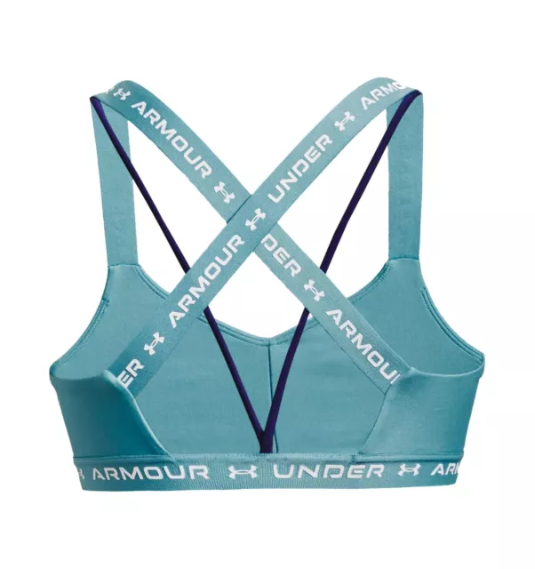 Reggiseno Under Armour donna top sportivo ragazza palestra allenamento sport 2