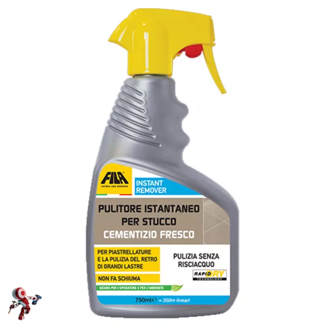 Fila Instant Remover Pulitore Per Stucco Cementizio Fresco 750Ml