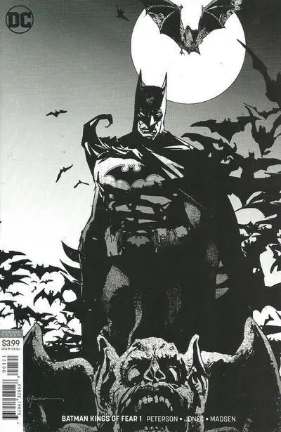 DC Comics Batman Kings of Fear #1 2018 Bill Sienkiewicz Variant Cover - NM