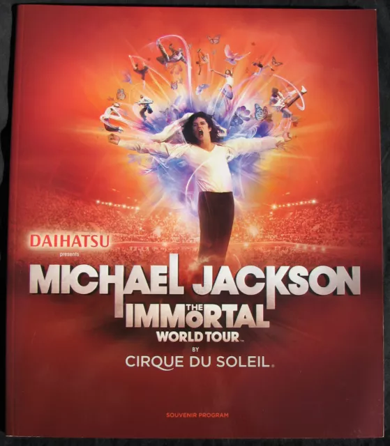 Michael Jackson Programme IMMORTAL TOUR Program CIRQUE DU SOLEIL JAPAN 2013