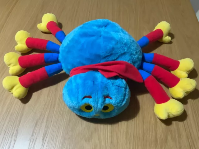 WOOLLY AND TIG BLUE SPIDER SOFT PLUSH TOY CBEEBIES - GOLDEN BEAR 2011 (no sound)