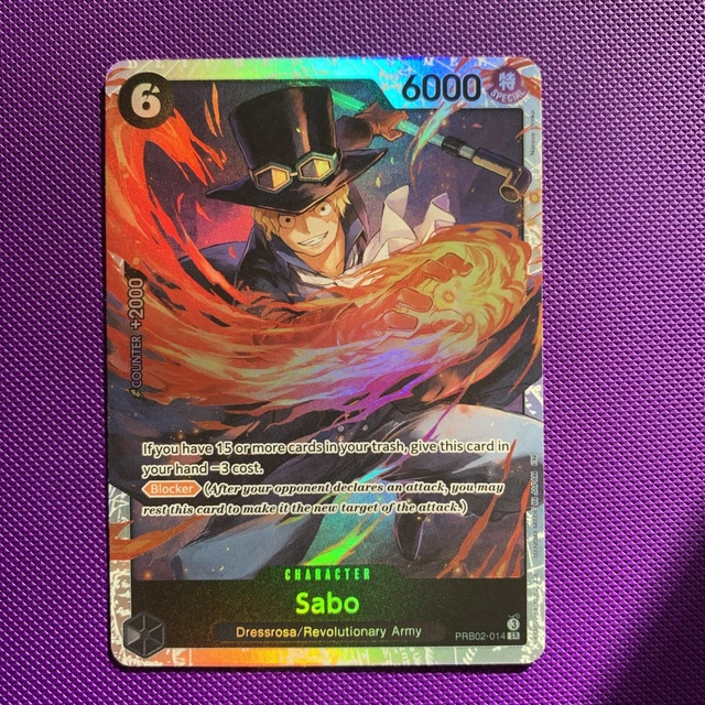 SABO [PRB02] #PRB02-014 - SUPER RARE [PRB-02] Premium