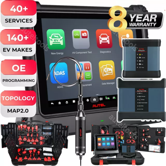 Autel 2024 MaxiSys Ultra EV Electric Diagnostic Scan VCMI Programming Topology