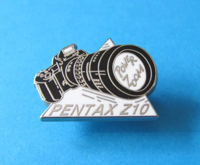 PENTAX Z10 Power Zoom Camera Pin Badge. VGC. Photography. Arthus Bertrand