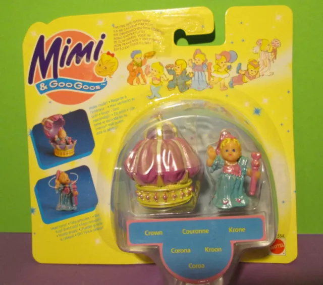 Polly Pocket Mini NEU ♥ Mimi & the Goo Goos ♥ Krone ♥ Mimi in her Crown OVP NEW