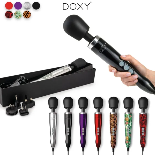 Doxy Massager Die Cast - Lussuosa Bacchetta da Massaggio Vibrante Elettrico