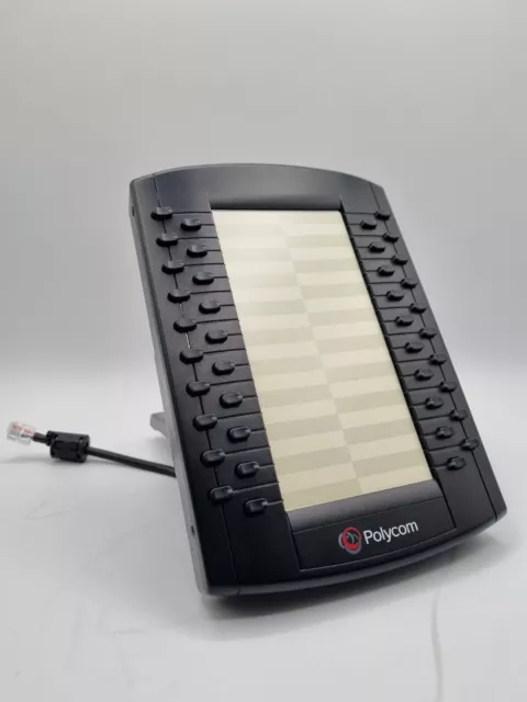 Polycom Vvx Expansion Module Paper Directory - Wall Mountable - Black - Used