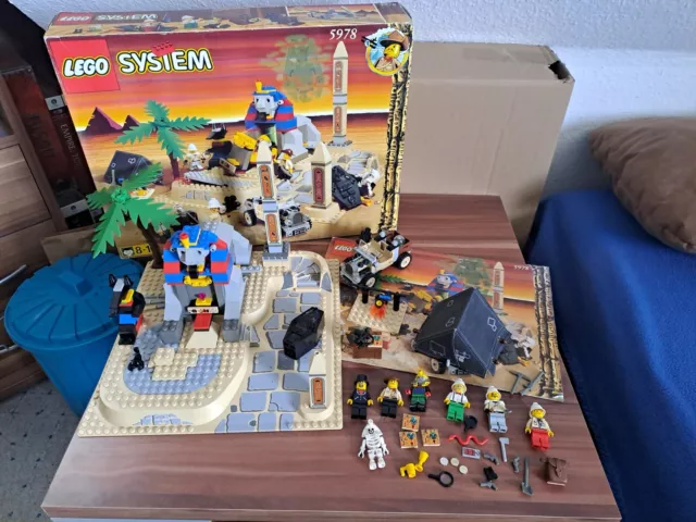 LEGO Adventurers: Il segreto della Sfinge (5978) + BA e IMBALLO ORIGINALE