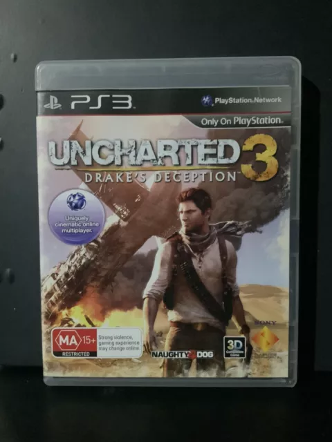 Uncharted 3 Drake's Deception [ Collector's Edition STEELBOOK ] (PS3) USED