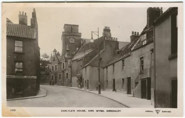 CARLYLE'S HOUSE, KIRK WYND, KIRKCALDY - Fife Postcard (P3922)