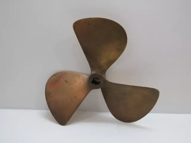 15Rh10 Bronze Prop 1+1/4 Inch Bore Propeller Boat Ship Decor 5369 (E4A301B)