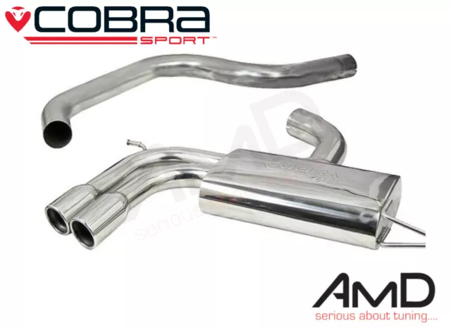 Cobra Sport Seat Leon FR 1P 2.0 TFSi 3" Non Resonated Cat Back Exhaust SE47