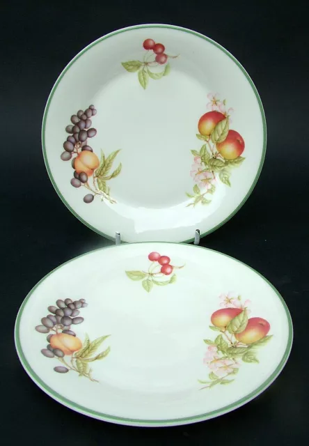 TWO Marks and Spencer Ashberry Pattern Side or Bread Plates16.75cmh Look in VGC