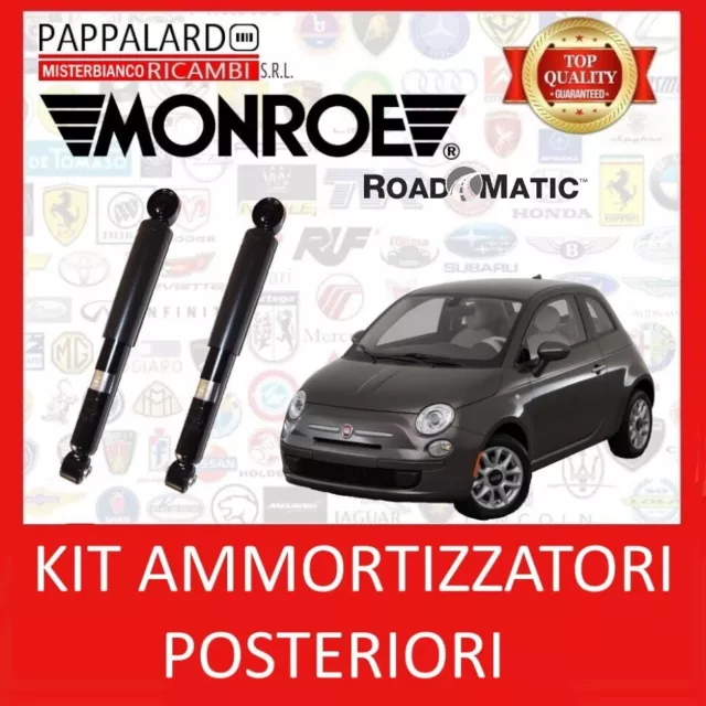 Kit Coppia 2 Ammortizzatori Posteriori Monroe Fiat 500 (312) Dal 2007 In Poi