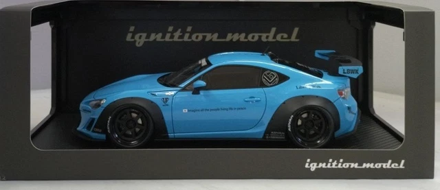 IGNITION MODEL COMPLET VER.1 Lightblue Echelle Taille 1/18 LB Nation 86 ...