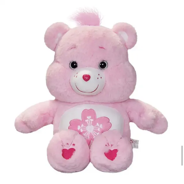 Care Bears Plush Large Size 45cm Stuffed Toy Doll Light Pink Sakura pattern