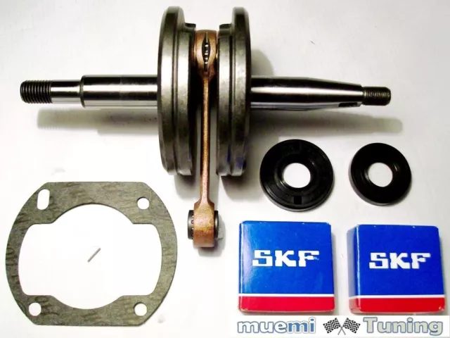 Tuning Kurbelwelle Hercules Prima GT GX Supra Sachs 506 Motor 12mm Lager SKF 3 B