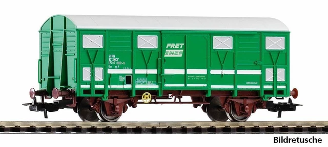 PIKO HO Wagon Couvert SNCF 43874 – Fourgon Bagages – Allemagne Vintage